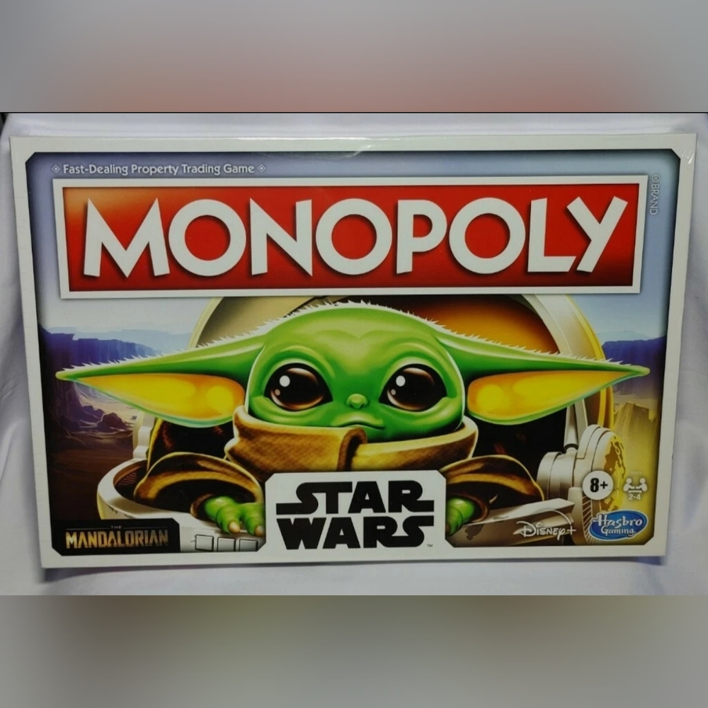 MONOPOLY: Star Wars The Child Edition Board Game for Kids and Families Grogu